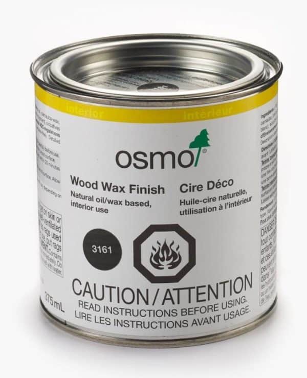 Osmo Wood Wax Finish Ebony 375Ml - Peacock Lumber